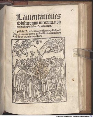 Lamentationes obscurorum virorum non prohibite per sedem Apostolicam