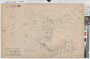 Arfeld (Bad Berleburg), Umlegung Arfeld, Urkarte I Flur 1, Bl.2; Flur 2, Bl.2; Flur 3, Bl.2; Flur 6, Bl.2; Flur 7, Bl.1; Flur 9, Bl.2