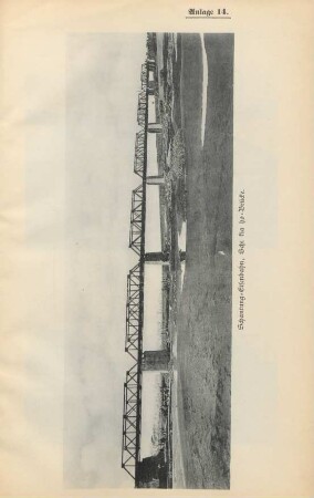 Anlage 14. Schantung-Eisenbahn, Schi kia ho-Brücke