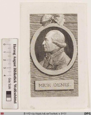 Bildnis (Johann Nepomuk Cosmas) Michael Denis