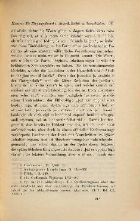 Die Eingangsformel der altnordischen Rechts- und Gesetzbücher