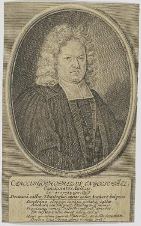 Bildnis des Carolus Gothofredus Engelschall