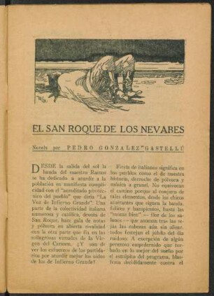 El san roque de los nevares : Novela
