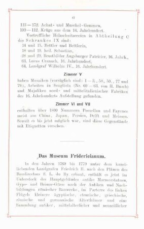 Zimmer VI und VII