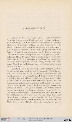 II. Giovanni Pichler