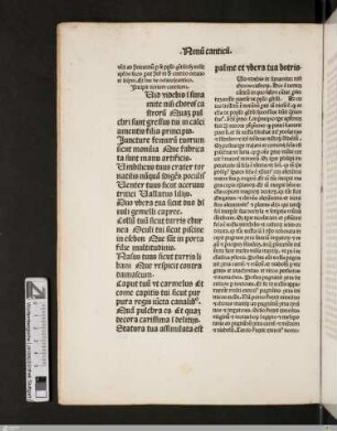 Nonum canticum