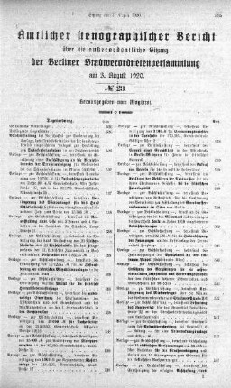 No. 23, 3. August 1920