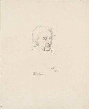 Selbstbildnis Martin, John (1789-1854), Maler (Selbstbildnis)