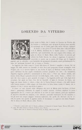 1: Lorenzo da Viterbo, [1]