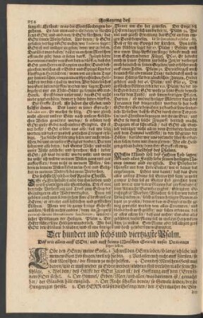 Der hundert und sechs und viertzigste Psalm