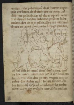 Engelir und seine Ritter besiegen die Heiden.