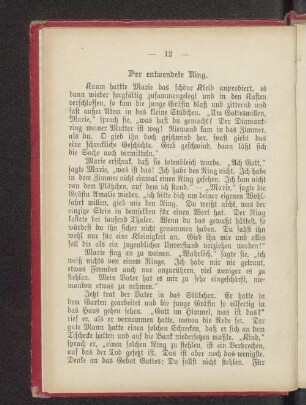 Der entwendete Ring.