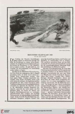 Münchener Glaspalast 1928