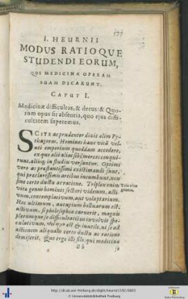 Caput I.-IV.