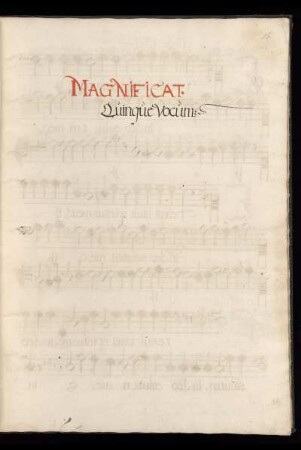 Magnificat Quinque Vocum