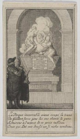 Bildnis des Christian Fürchtegott Gellert