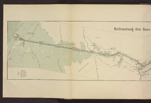 Befeuerung des Suez-Kanales.