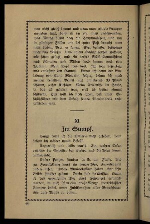 48-54, XI. Im Sumpf