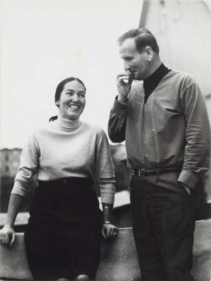 Günther Simon mit seiner Frau Rita (Margaritha)