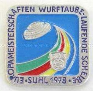 Europameisterschaften Wurftaube / Laufende Scheibe in Suhl