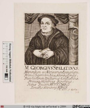 Bildnis Georg Spalatin(us) (eig. Burckhardt)