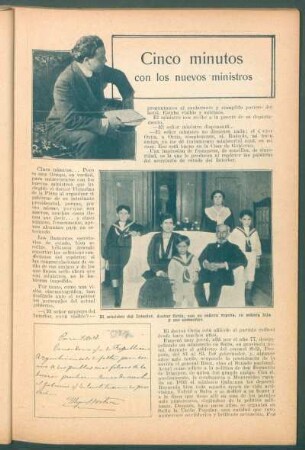 Cinco minutos con los nuevos ministros