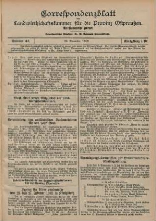 Nummer 48. 26. November 1902.