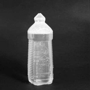 Kunststoffflasche für das Spül- und Reinigungsmittel "Fit" des VEB Fettchemie Hirschfelde