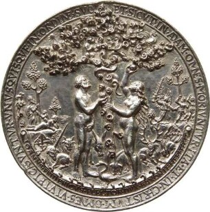 Kurfürst Johann Friedrich - Sündenfall und Kreuzigung