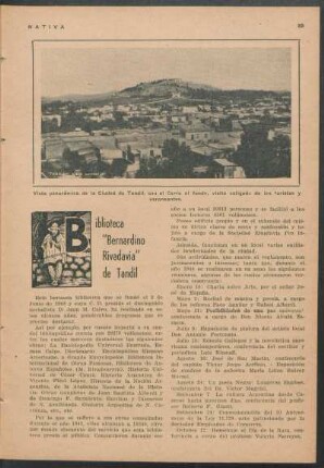 Biblioteca "Bernardino Rivadavia" de Tandil