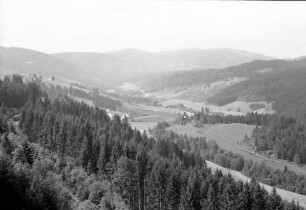 Bärental: Blick auf das Bärental mit Feldberg