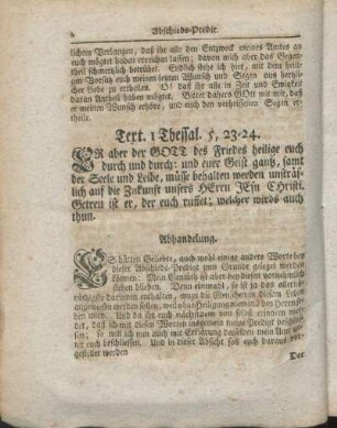 Abhandelung.