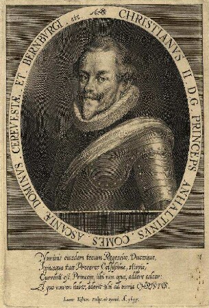 Bildnis von Christian I. (1568-1630), Fürst von Anhalt