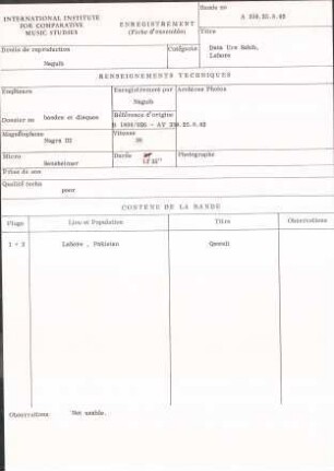 Data Urs Sahib / Lahore