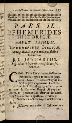 137-166, Caput I