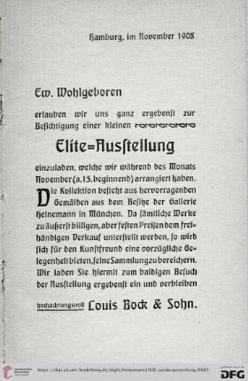 Einladung