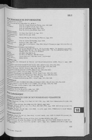 Fachbereich Informatik