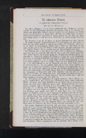 De schwarte Düwel,