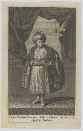Bildnis des Johann Baptista Tavernier von Avbonne