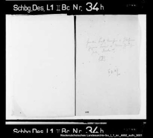 Schuldforderung des Hermann Bock, Domherr zu Hildesheim, gegen Brandt von Münchhausen