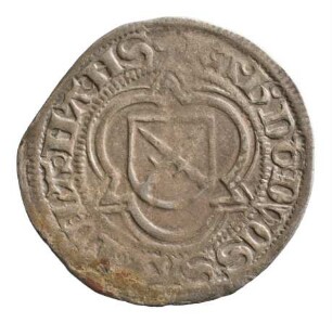 Münze, 1/2 Groschen, 1492