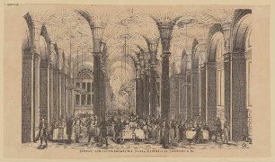 Festmahl nach der Enthüllung des Goethe-Denkmals in Frankfurt am Main