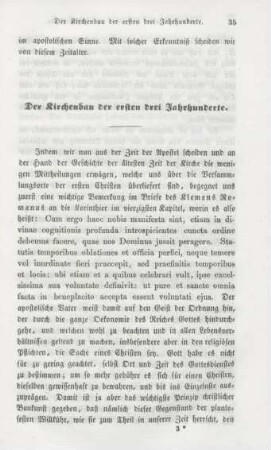 35-60 Der Kirchenbau der ersten drei Jahrhunderte