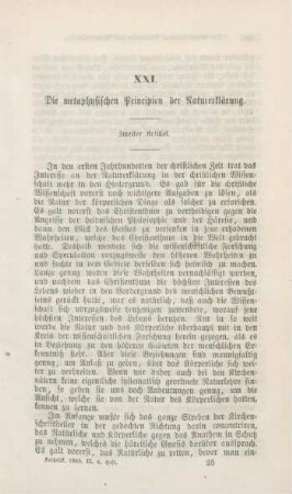 385-411 Die metaphysischen Principien der Naturerklärung : zweiter Artikel