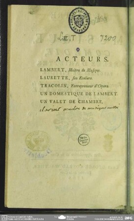 Acteurs