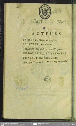 Acteurs