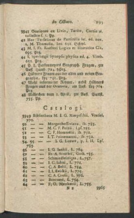 Catalogi