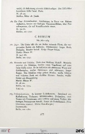 C. Berlin (Nr. 781-784)