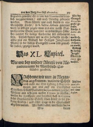 Das XL. Capitel.