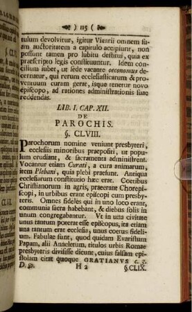 Lib. I. Cap. XII. - XIV.